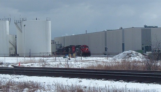 CN 7015 and 7000 in Saint John